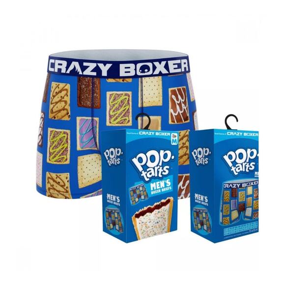 Crazy Boxer Poptarts Soft Touch Boxer Briefs Size Large - Picture 1 of 9